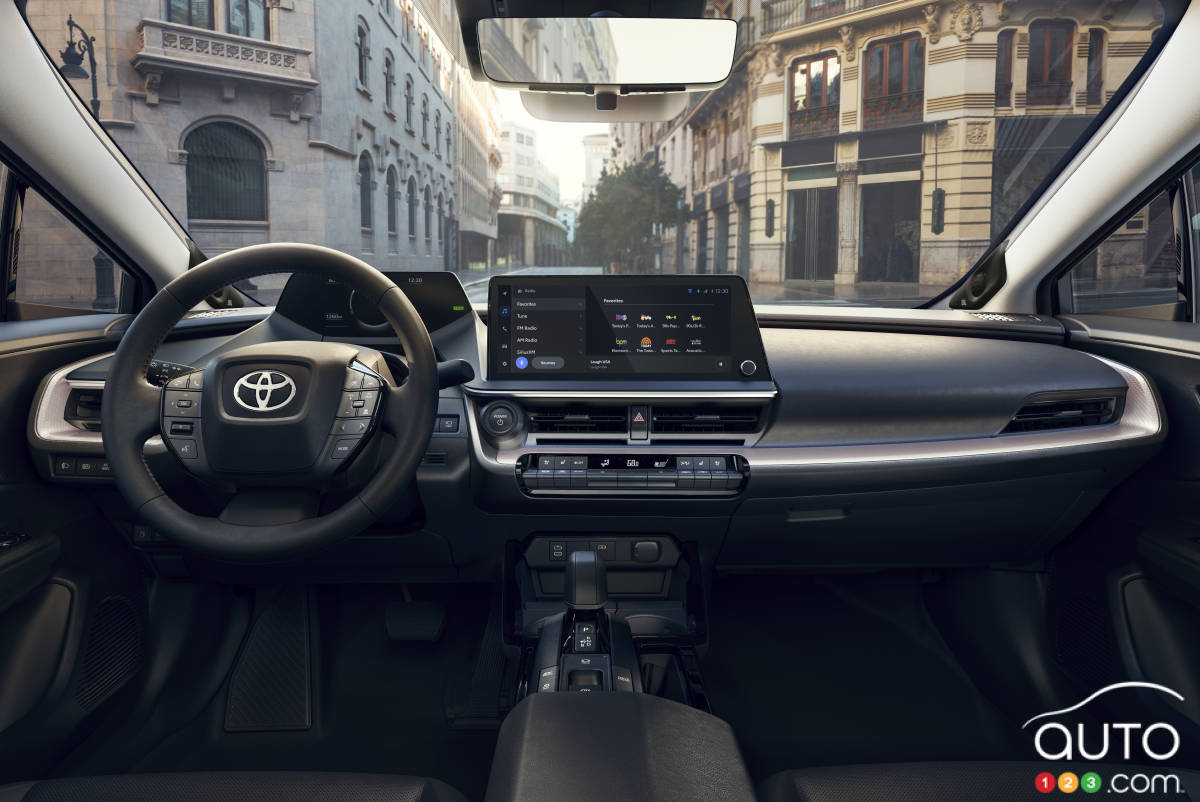 Intérieur de Toyota Prius 2023